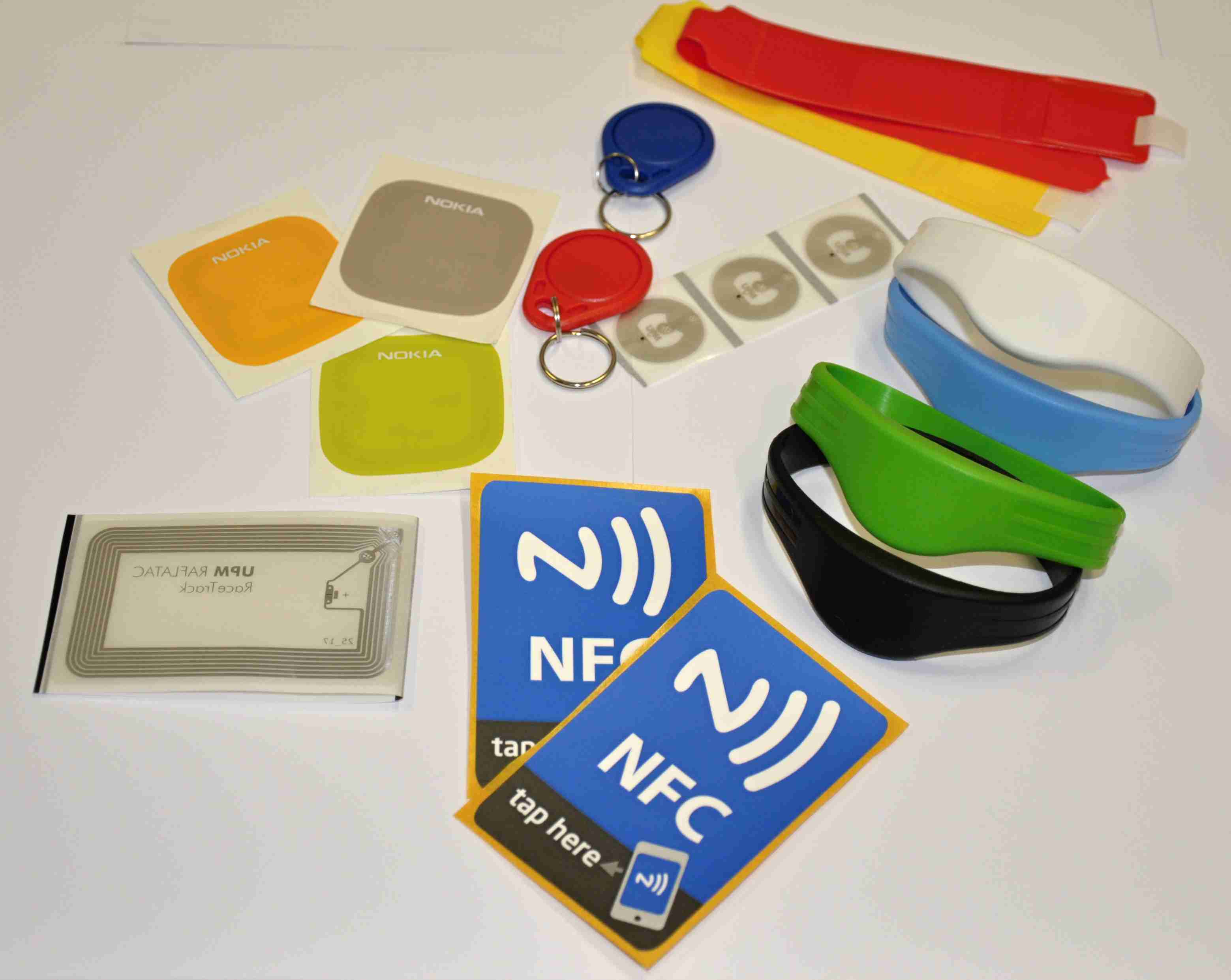 Marketingová testovací sada NFC tagů