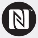 N-Mark černý NFC štítek