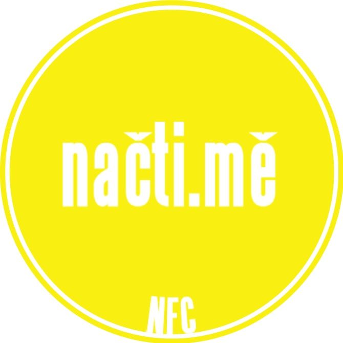 Načti.mě žlutý NFC štítek