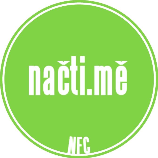 Načti.mě zelený NFC štítek