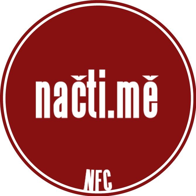 Načti.mě hnědý NFC štítek