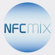 NFCmix modrý NFC štítek