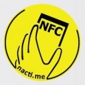Načti.mě Touch žlutý NFC štítek