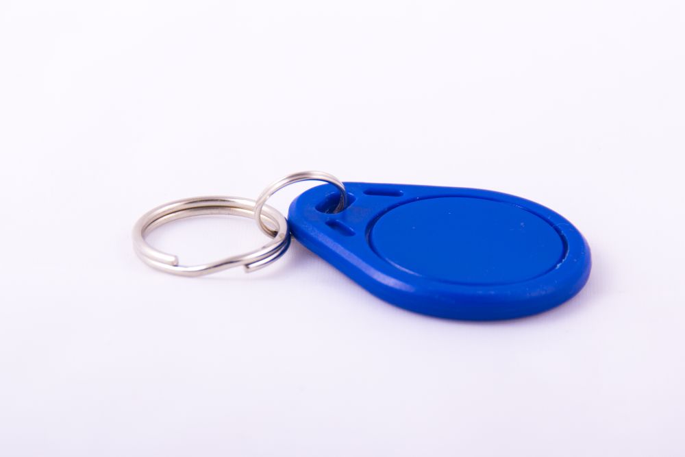 NFC klíčenka obyč modrá