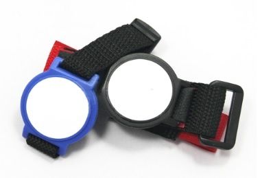 Textilní NFC náramek Ultralight zapínací modrý