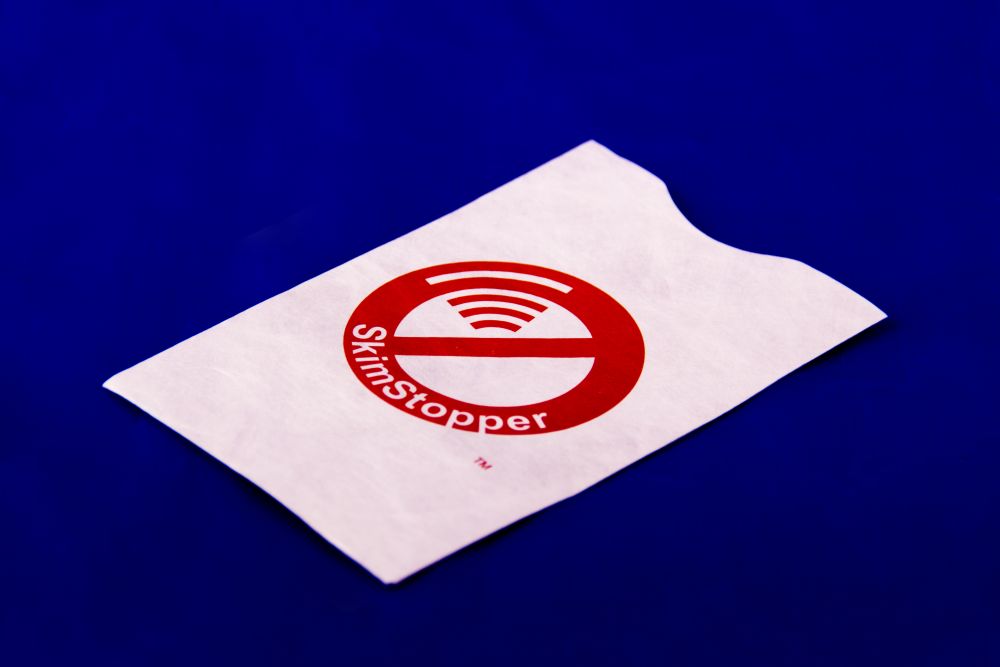 NFC odstiňující obal SkimStopper